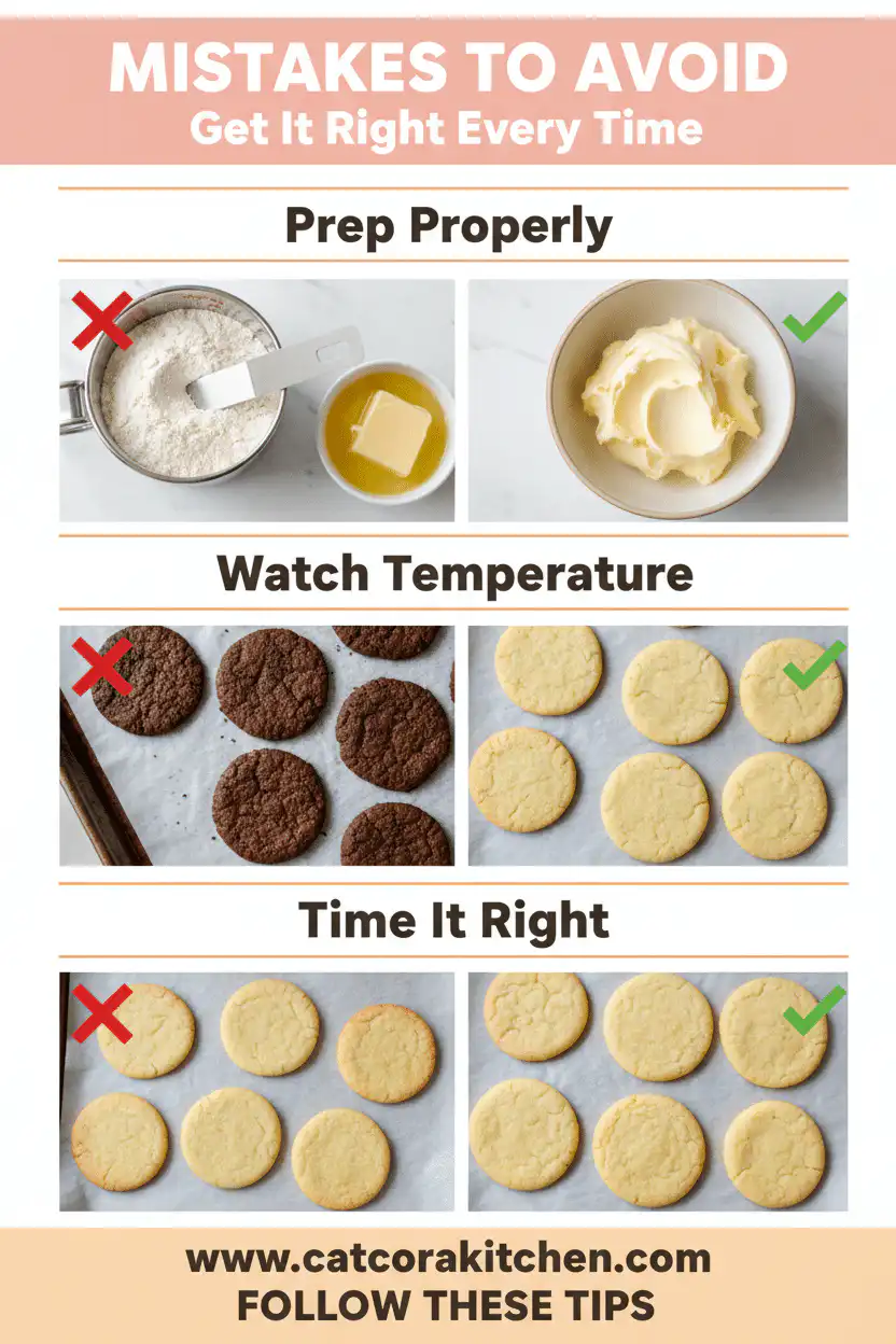 Soft vanilla cake common mistakes