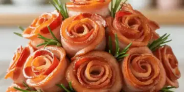 bacon roses