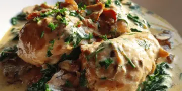creamy Tuscan chicken