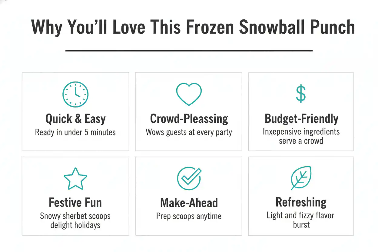 Why you'll love frozen snowball punch
