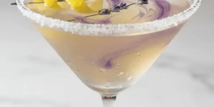 lavender lemon drop martini