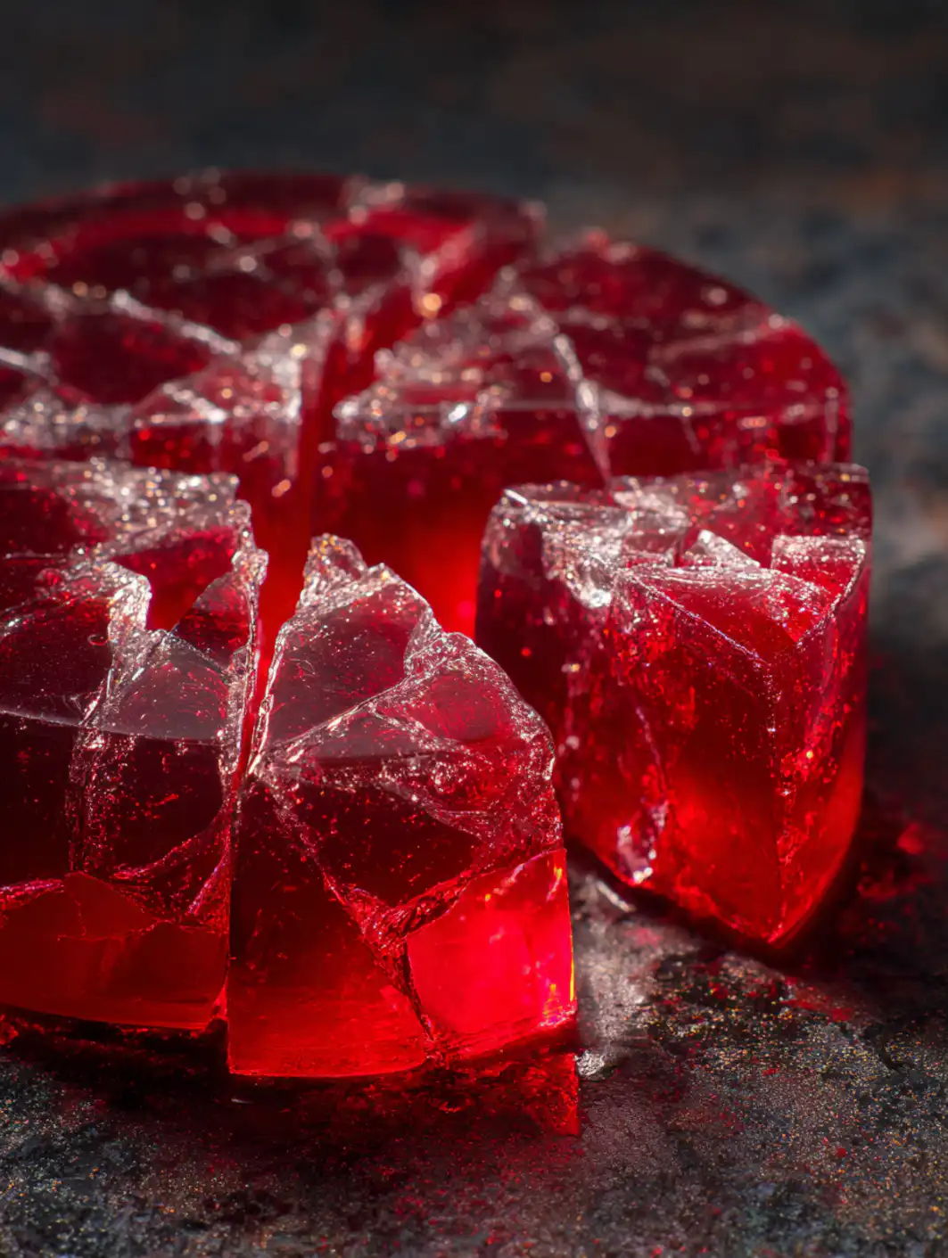 Broken Glass Jello – Colorful Stained Glass Gelatin Dessert