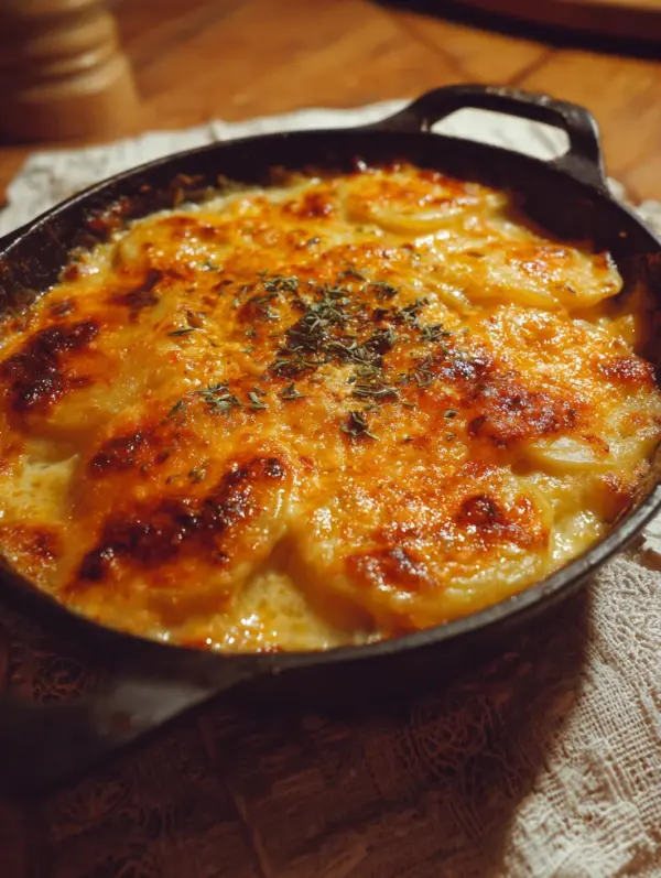 Cheesy Scalloped Potatoes – Creamy Classic Side Dish Recipe