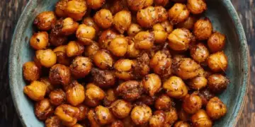 crispy air fryer chickpeas