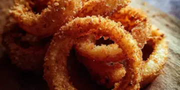crispy onion rings