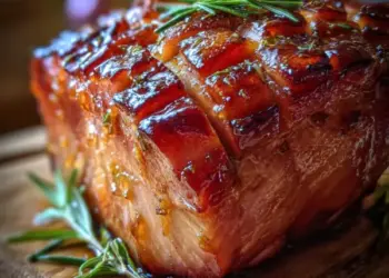 glazed easter ham
