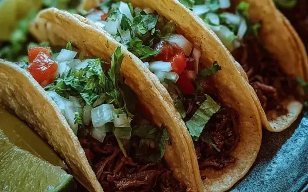 homemade beef tacos