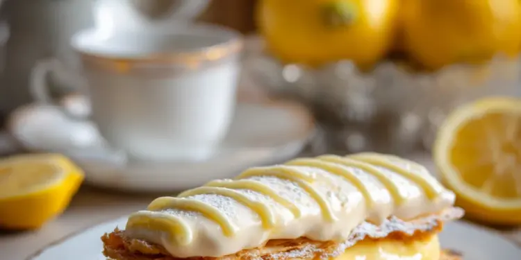 lemon eclair cake