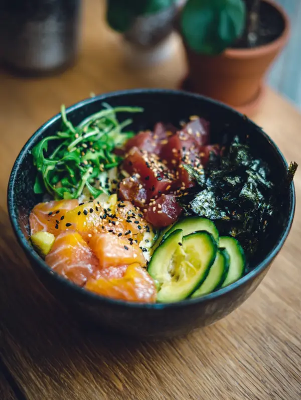 Poke Bowl at Home – Hawaiian-Style Tuna Bowl Recipe
