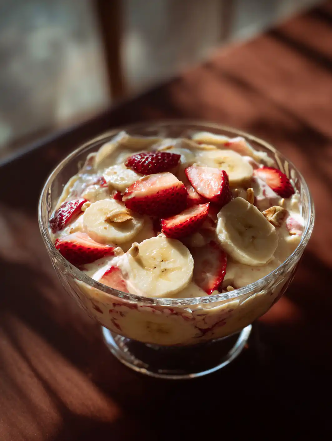 Strawberry Banana Pudding – Southern Layered Pudding Dessert
