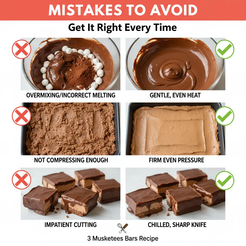 3 musketeers bars recipe common mistakes