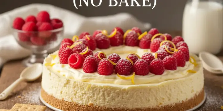 5 ingredient cheesecake recipe featured