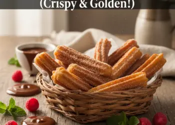 air fryer churros recipe featured