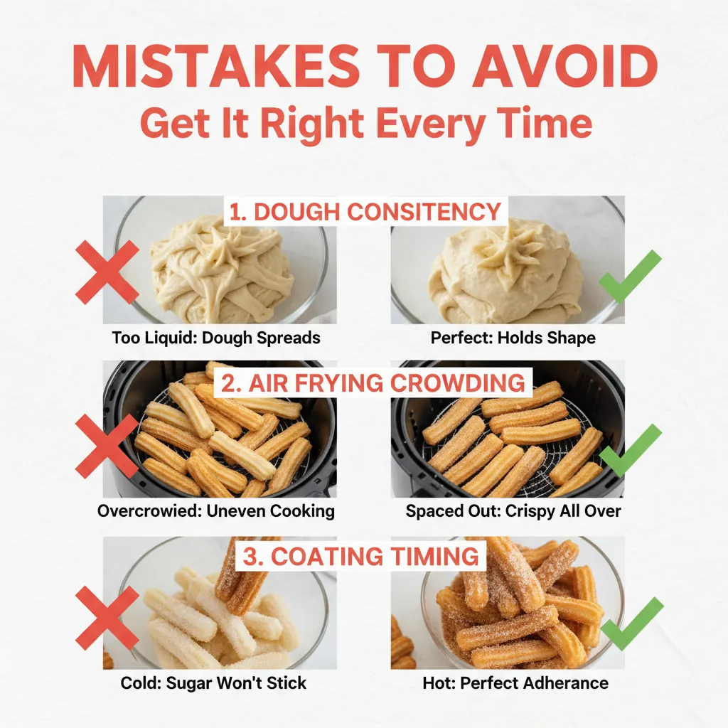 air fryer churros recipe common mistakes
