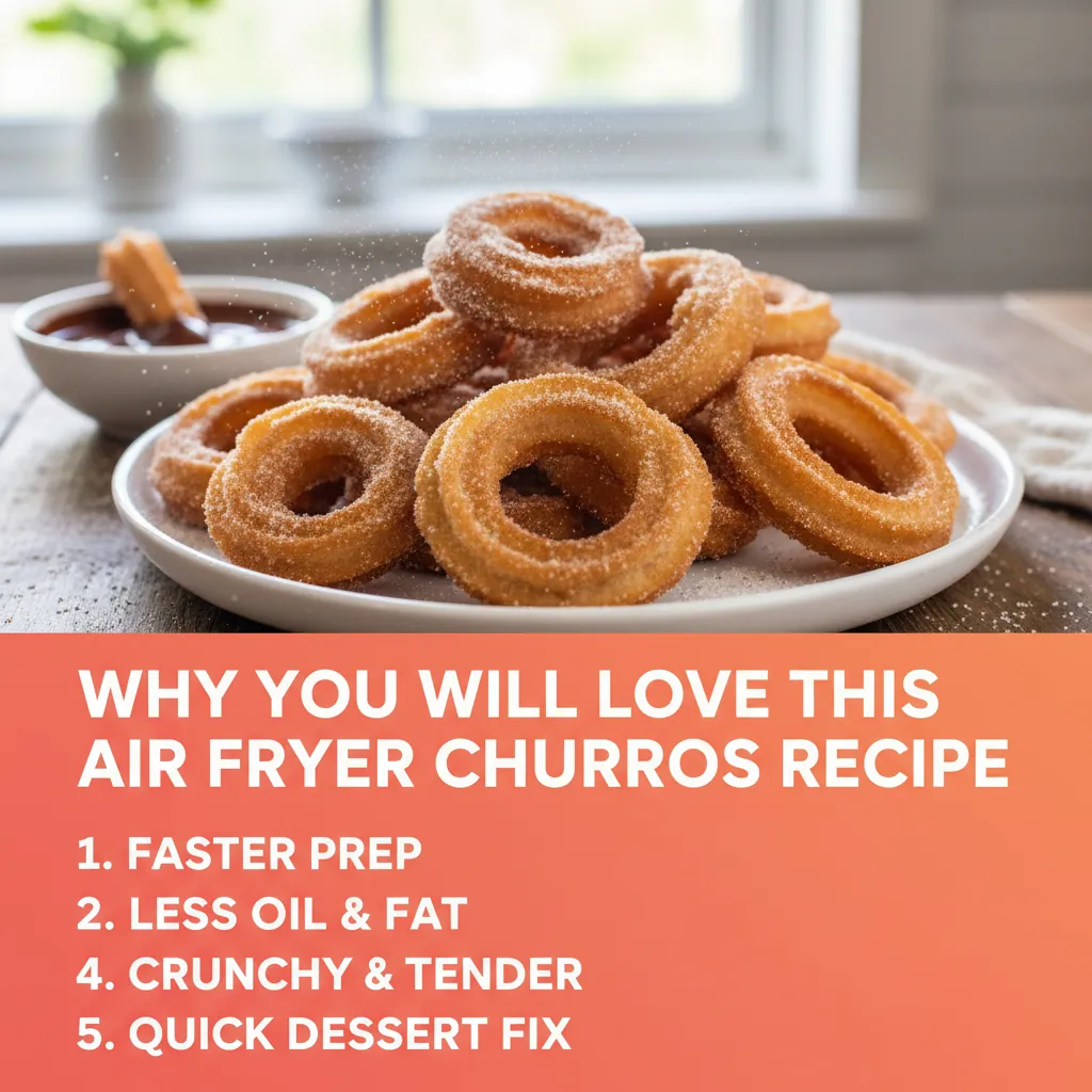 Why you'll love air fryer churros recipe