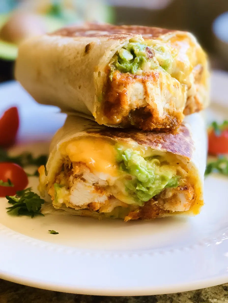 Why you'll love baked avocado chicken burritos