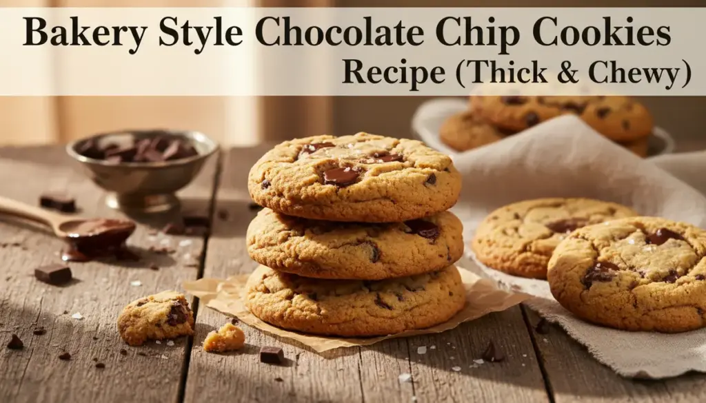 bakery style chocolate chip cookies recipe recipeCard1