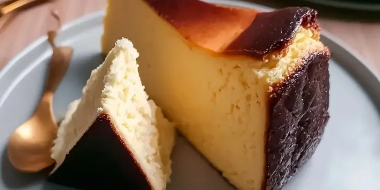 basque cheesecake recipe featured