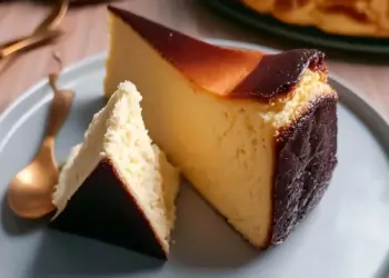 basque cheesecake recipe featured