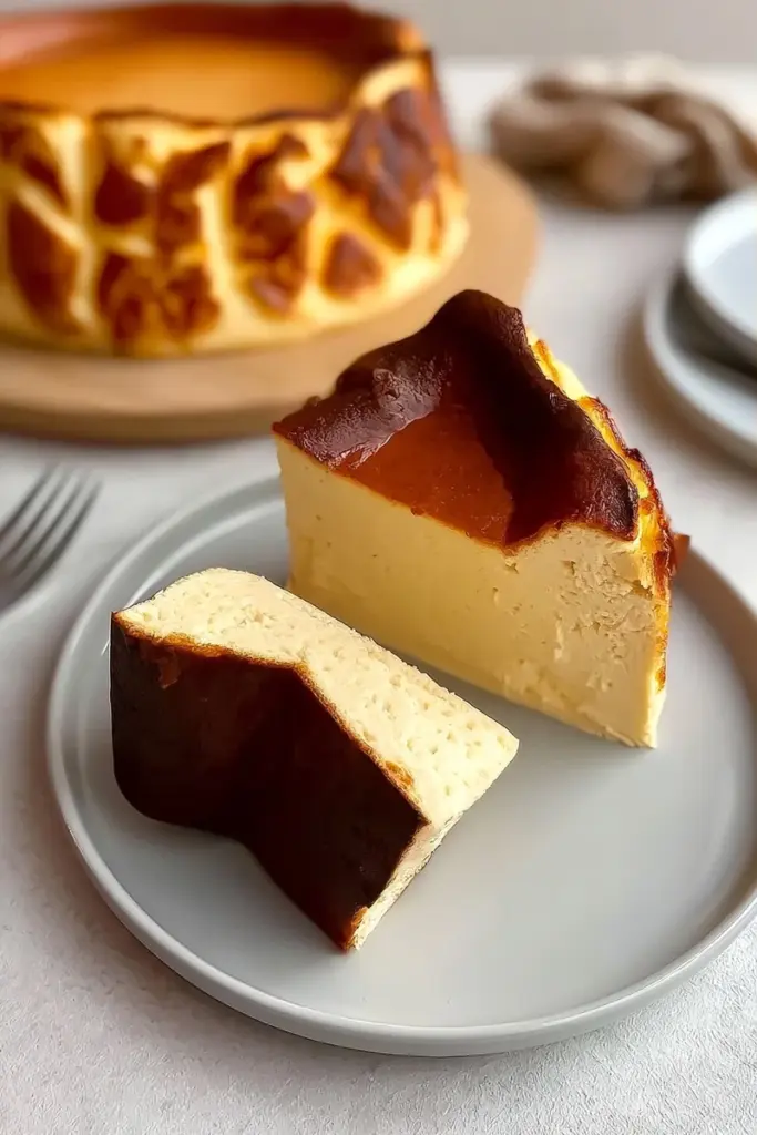 basque cheesecake recipe recipeCard1