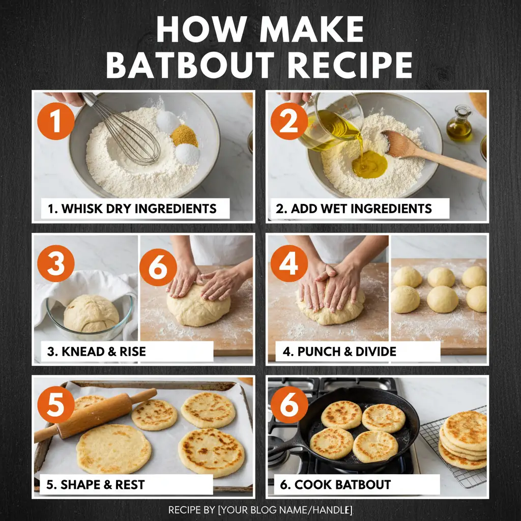How to make batbout recipe