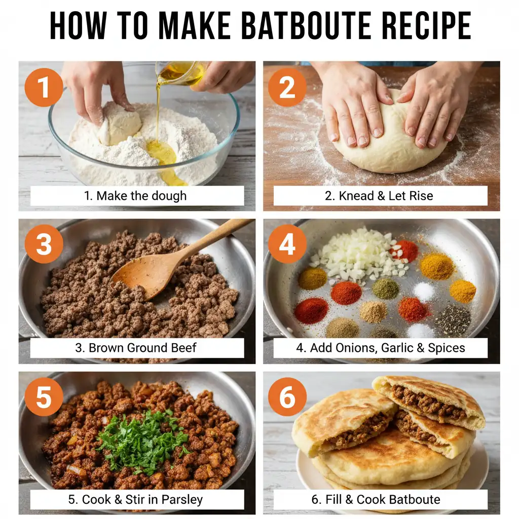 How to make batboute recipe
