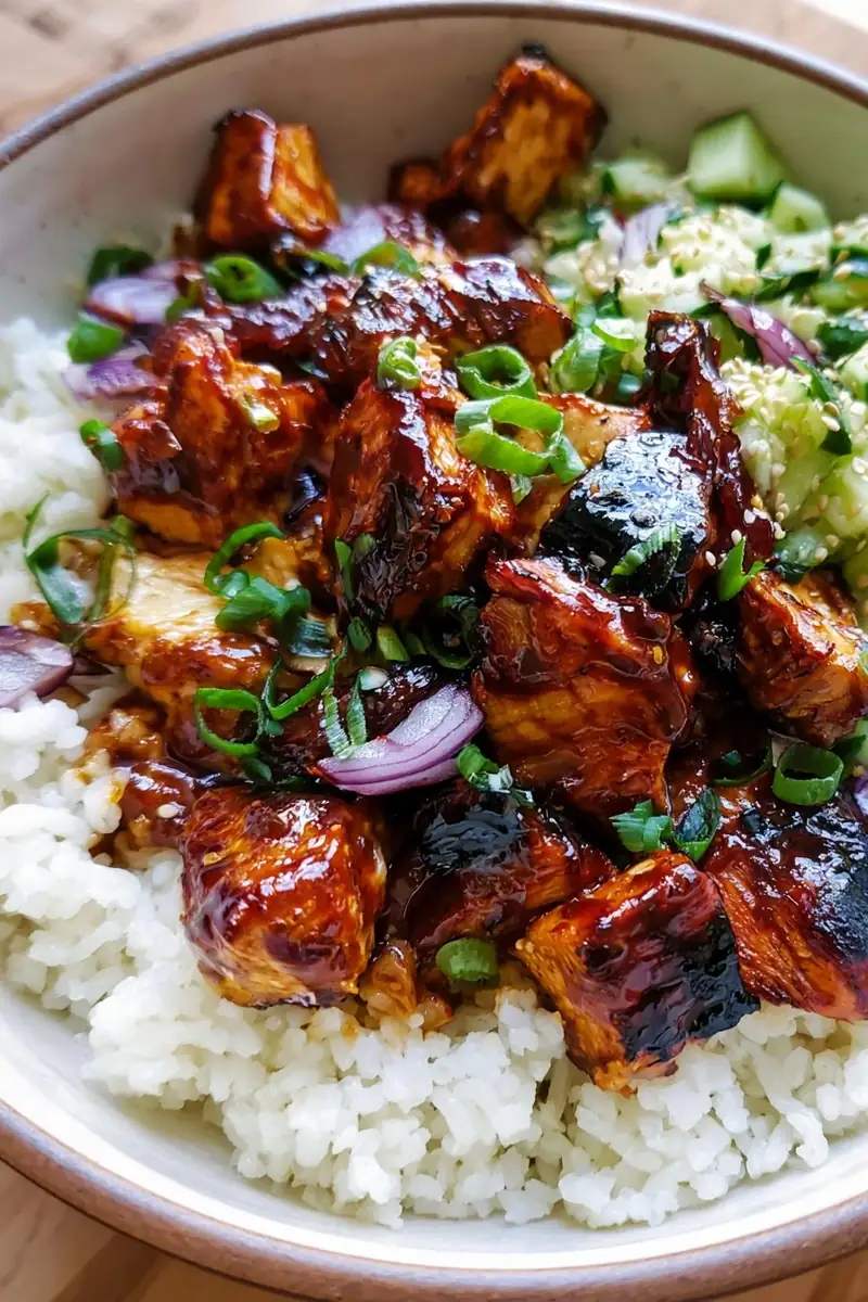 Why you'll love BBQ chicken rice bowl