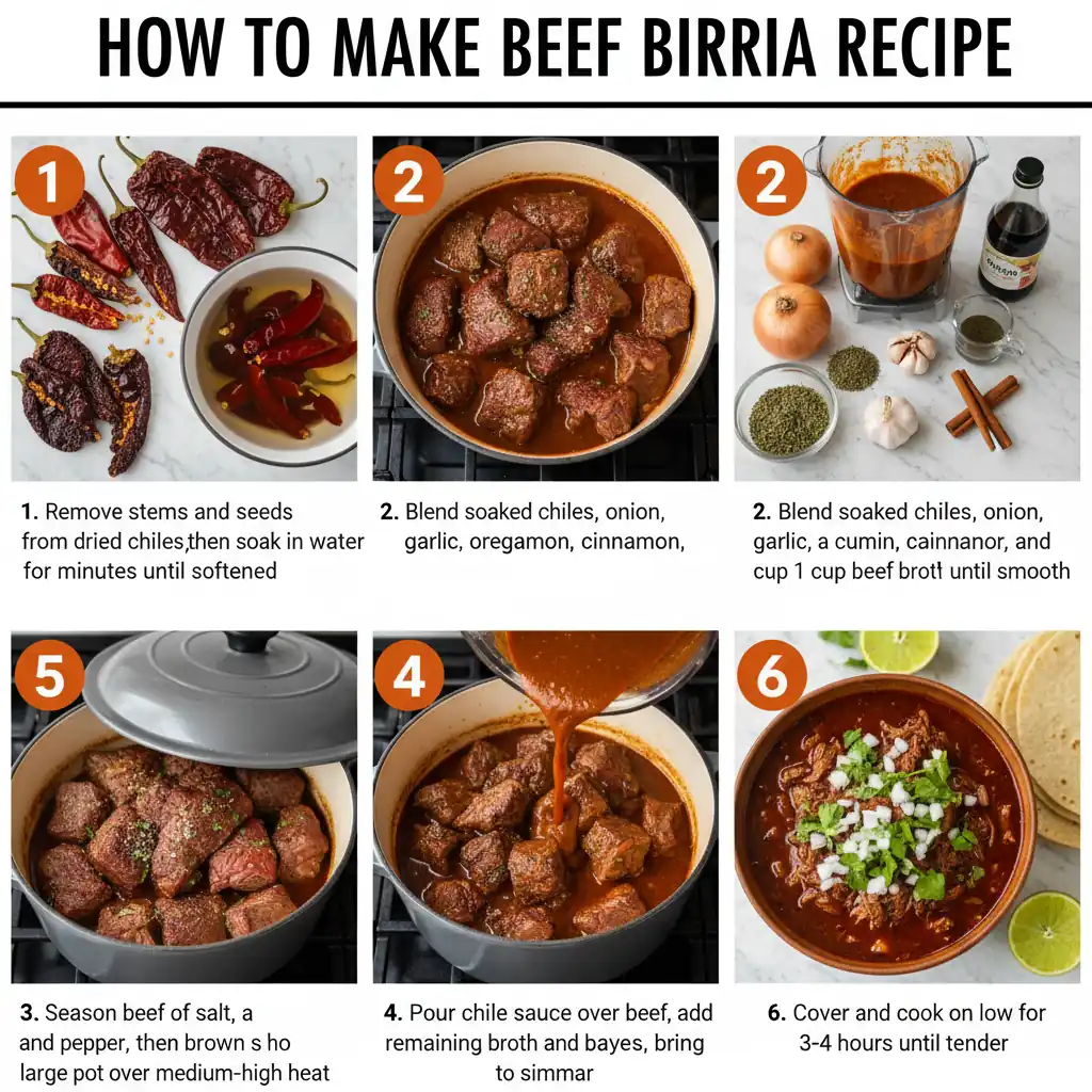 How to make beef birria recipe