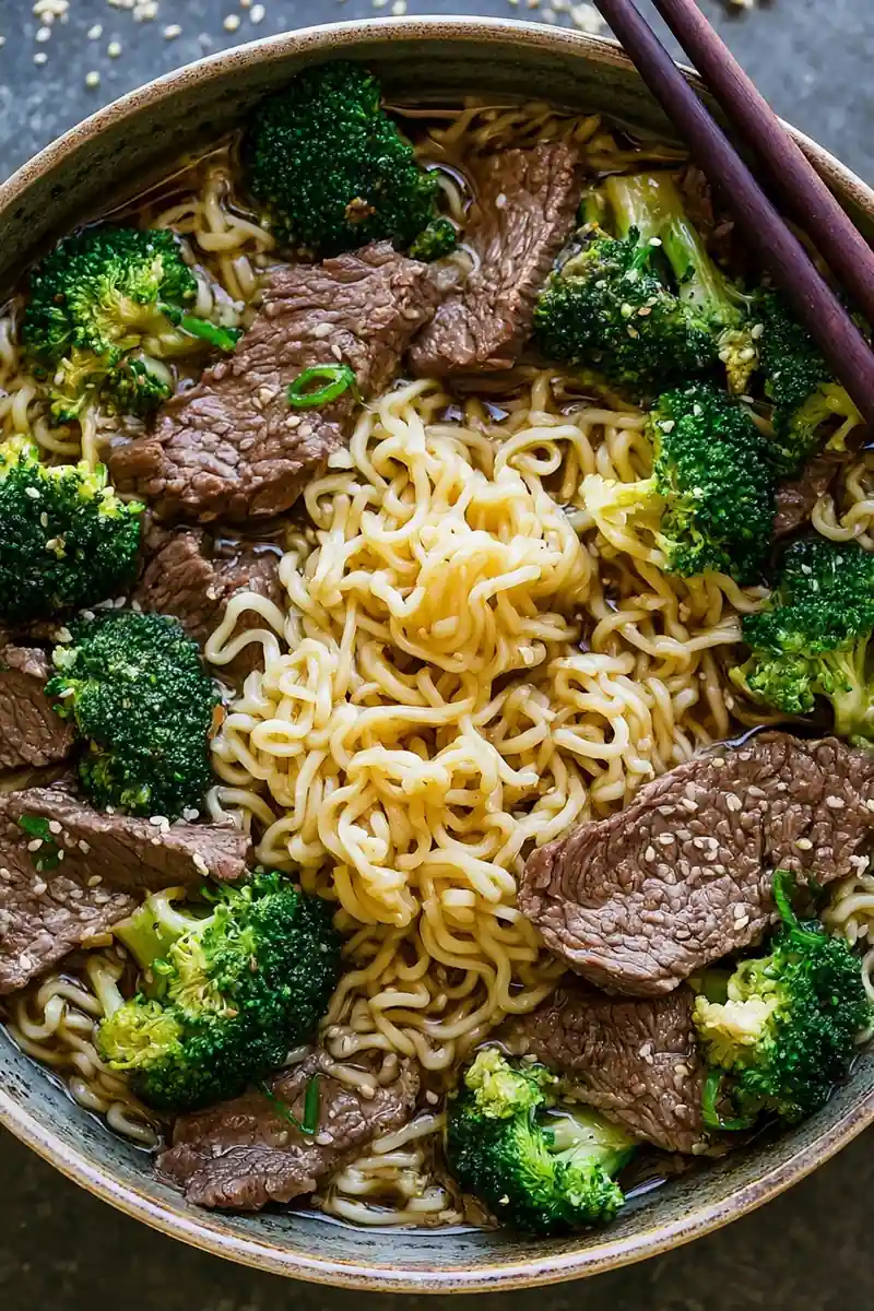 Why you'll love beef broccoli ramen recipe