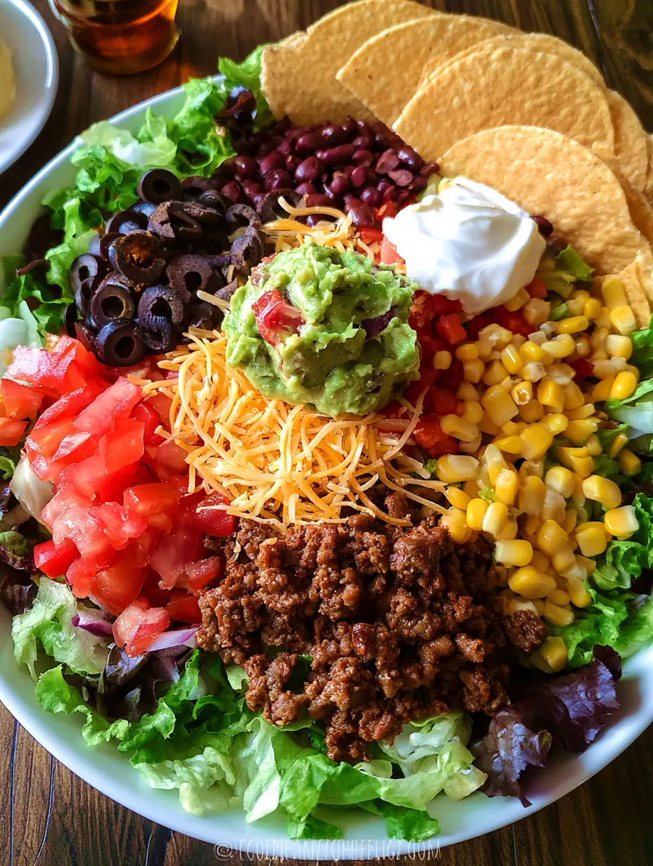 Why you'll love beef taco salad recipe