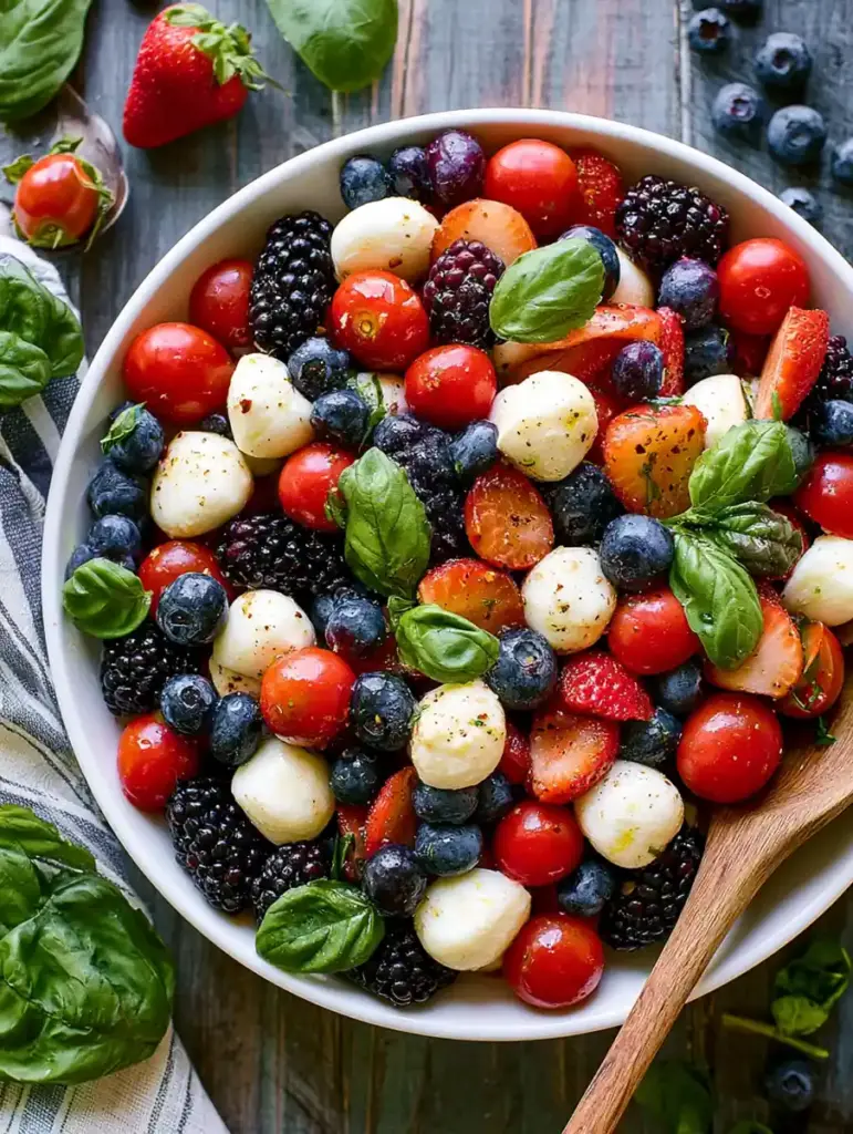 berry caprese salad recipe recipeCard1