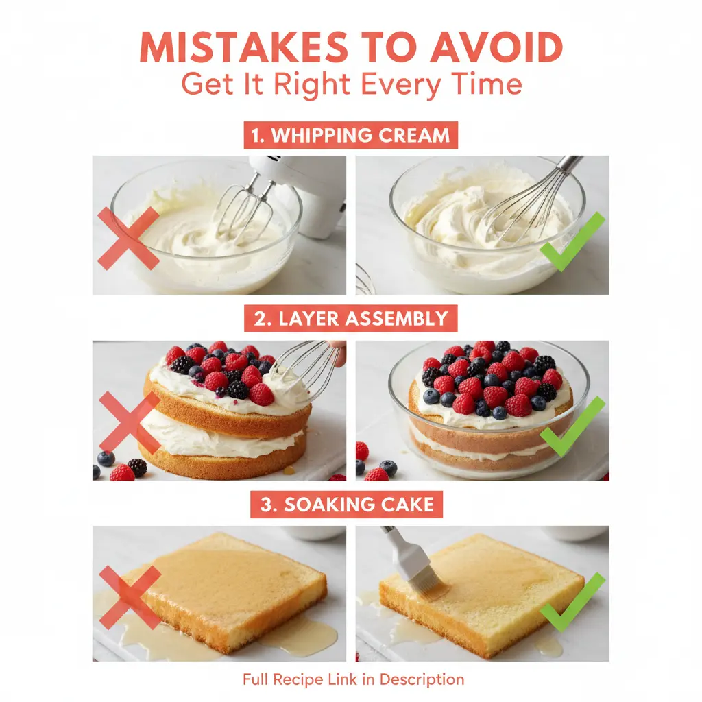 berry chantilly cake recipe common mistakes
