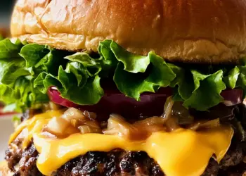 best cheeseburger with secret sauce featured
