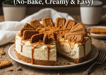 biscoff cheesecake recipe featured