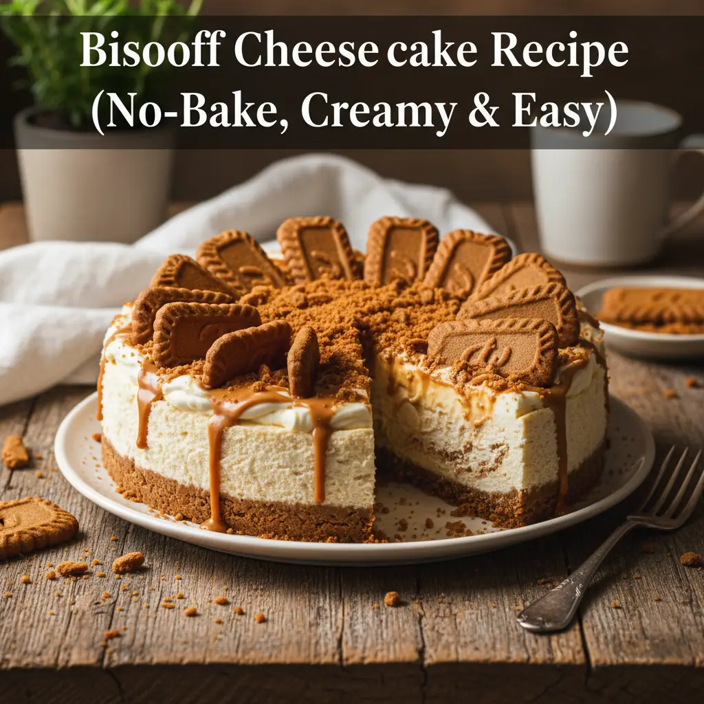 biscoff cheesecake recipe featured