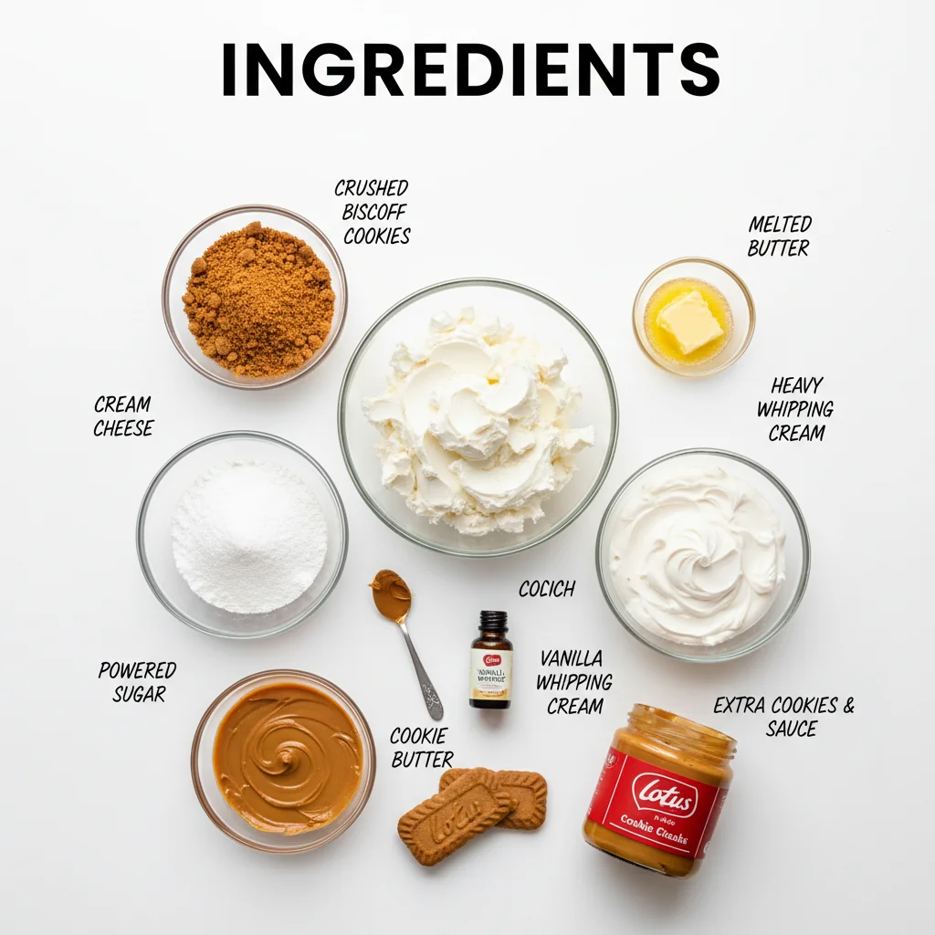 biscoff cheesecake recipe ingredients