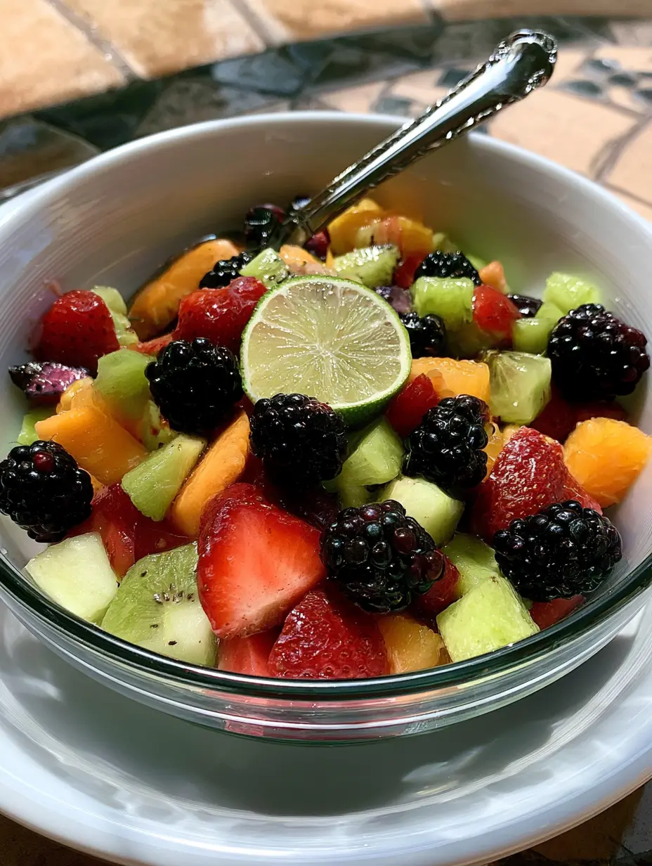 Why you'll love blackberry lime fruit salad