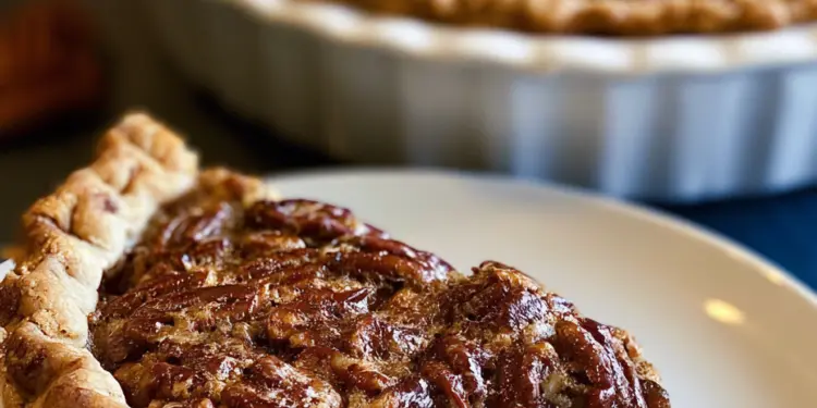 bourbon pecan pie recipe featured
