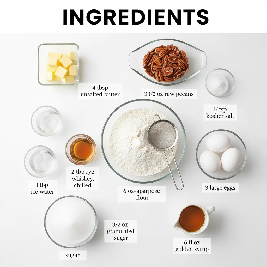 bourbon pecan pie recipe ingredients