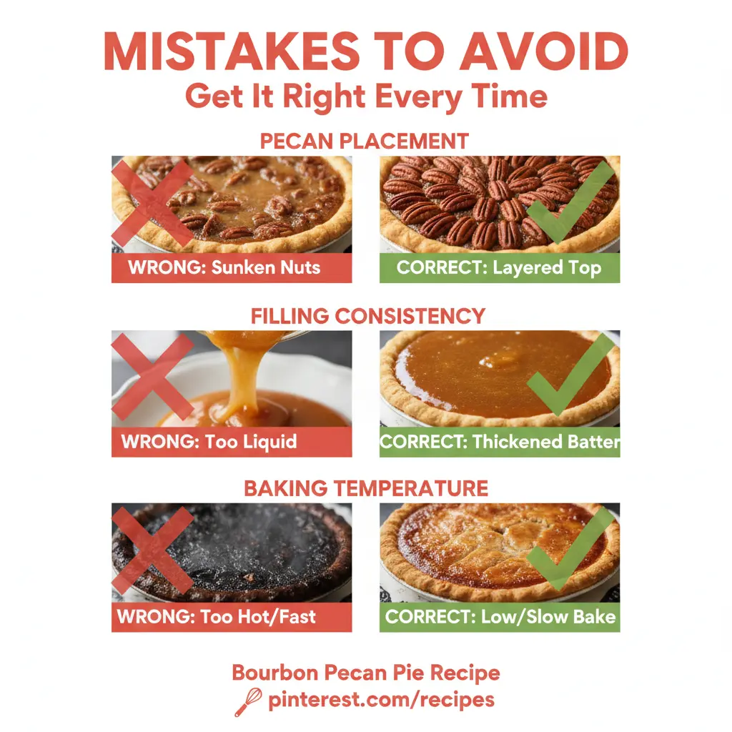 bourbon pecan pie recipe common mistakes