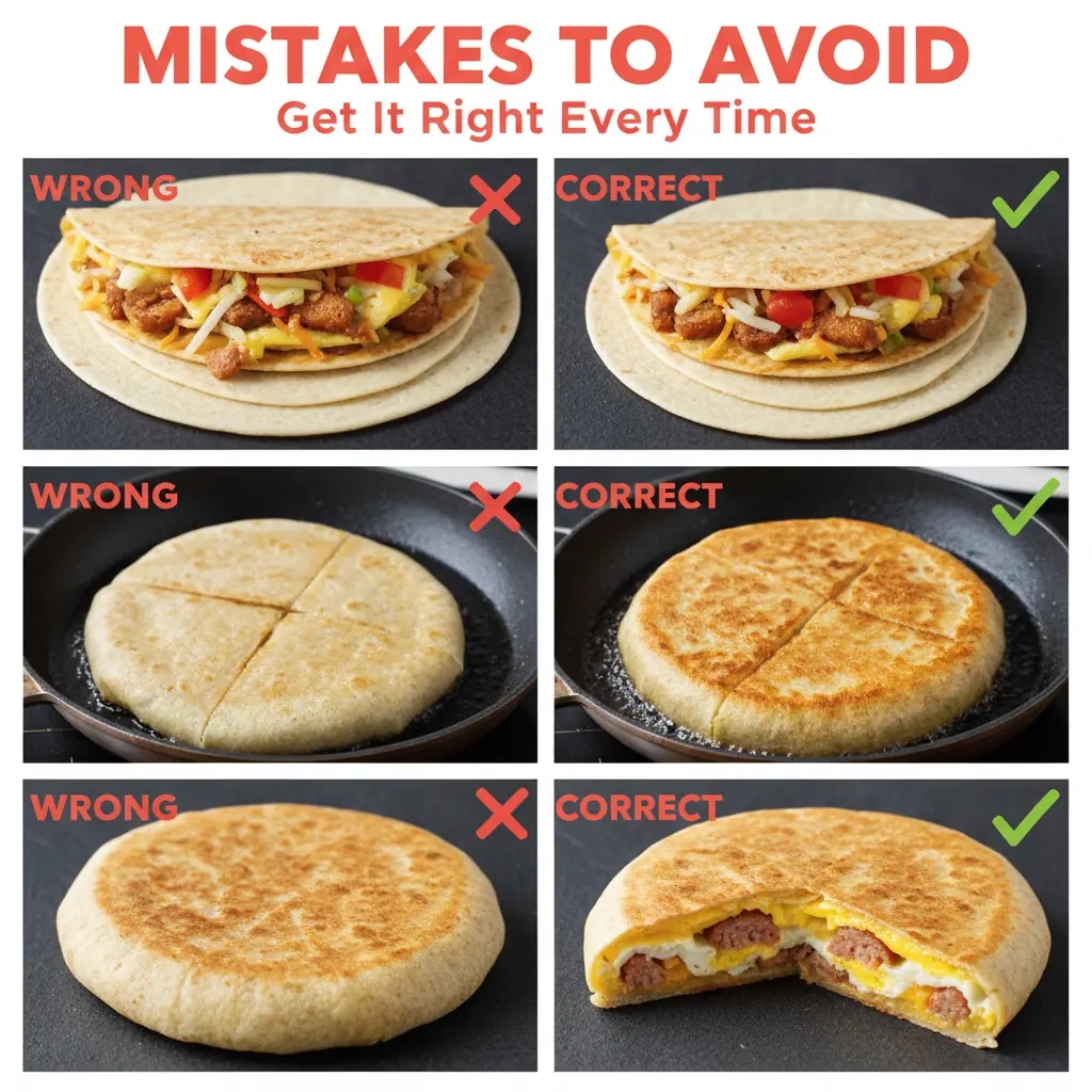 breakfast crunchwrap recipe common mistakes