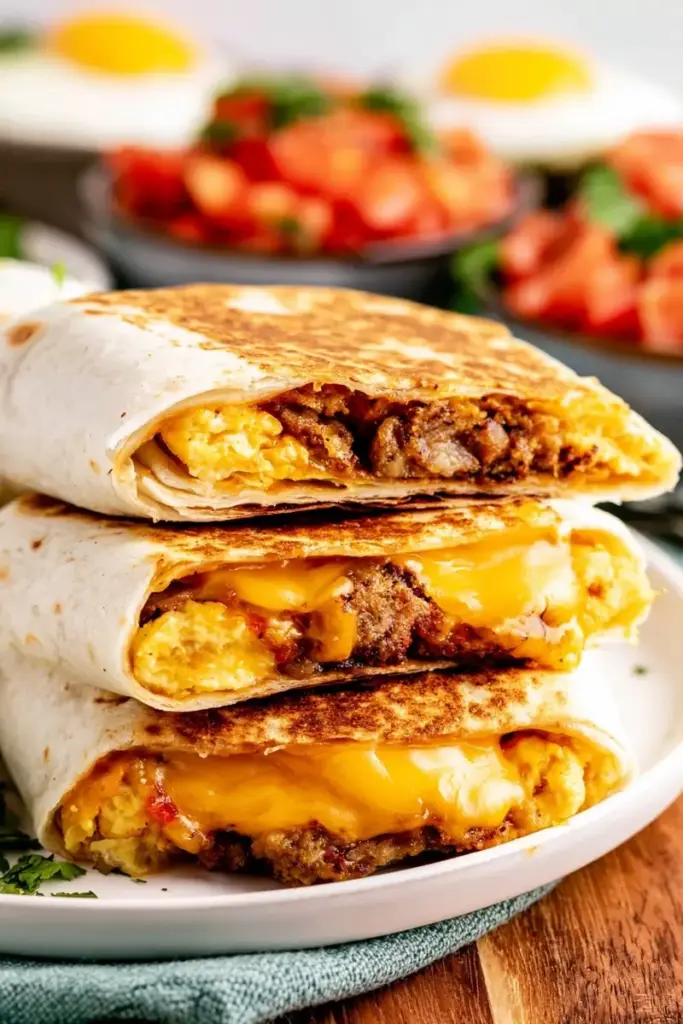 breakfast crunchwrap recipe recipeCard1