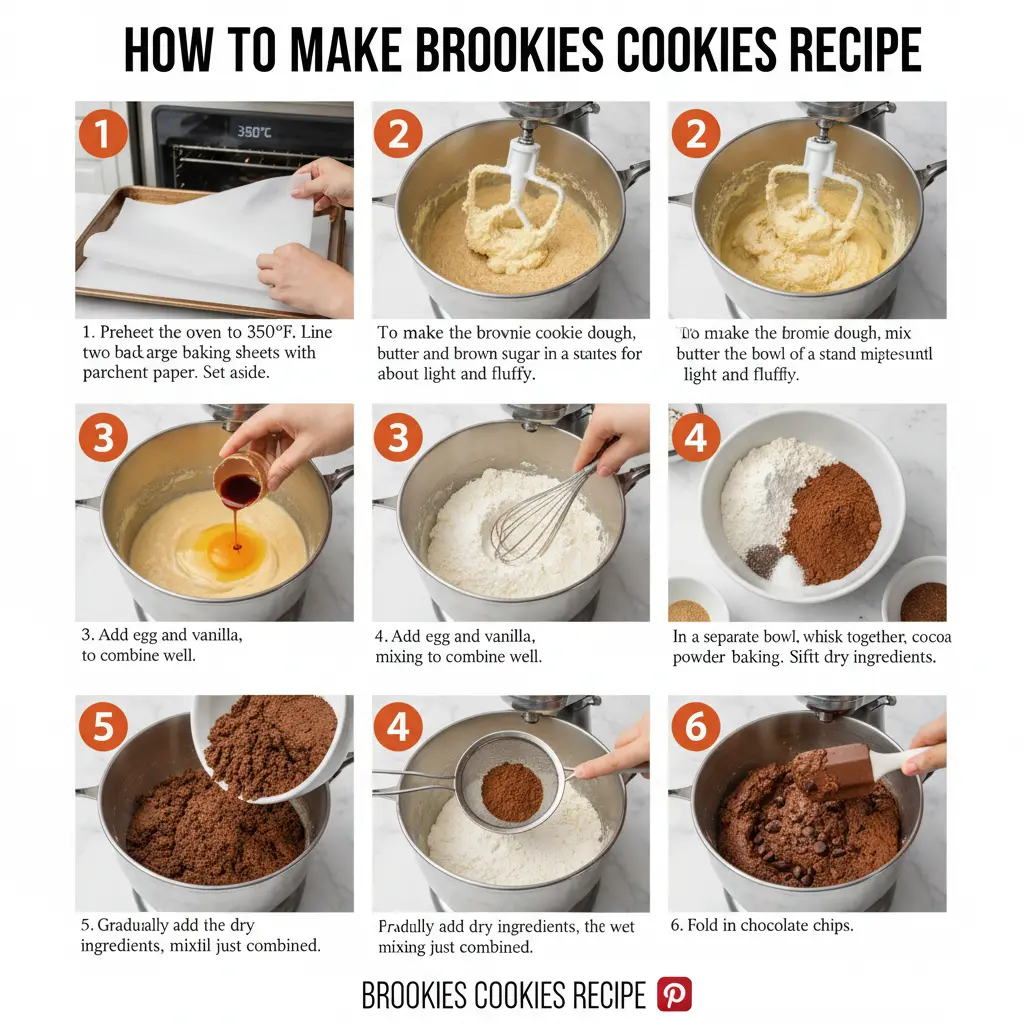 How to make brookies cookies recipe