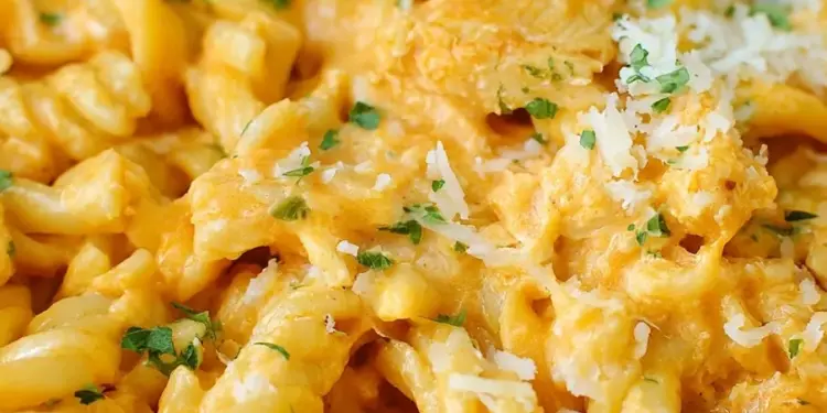buffalo ranch pasta recipe featured