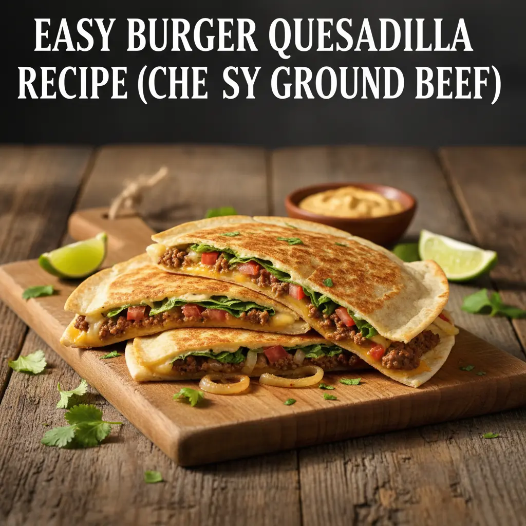 burger quesadilla recipe recipeCard1