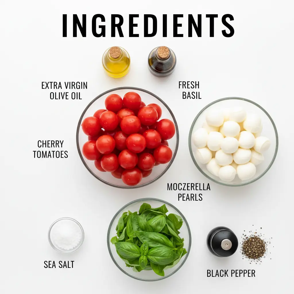 caprese skewers ingredients
