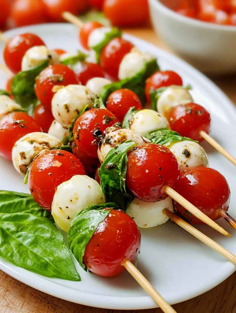 Why you'll love caprese skewers
