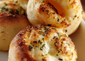 cheese stuffed garlic rolls featured