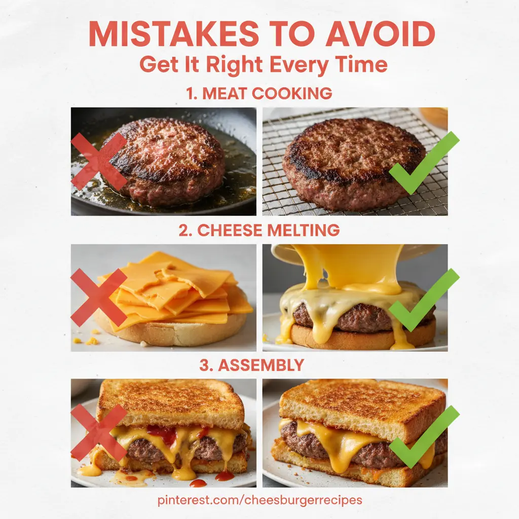cheeseburger melt recipe common mistakes