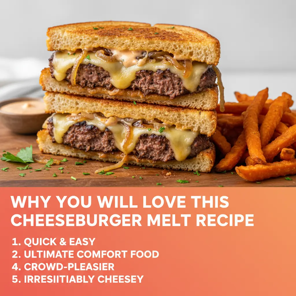 Why you'll love cheeseburger melt recipe